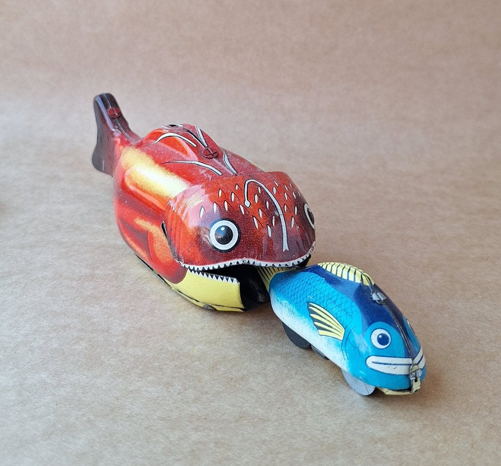 Mechanisch blikken opwindspeelgoed "Magic Fish", Ophalen of Verzenden