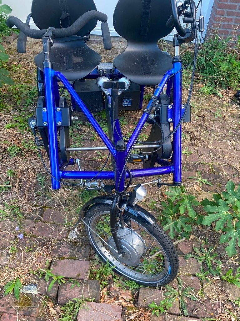 PF Mobility duofiets met electrische ondersteuning., Fietsen en Brommers, Fietsen | Driewielfietsen, Ophalen, Gebruikt
