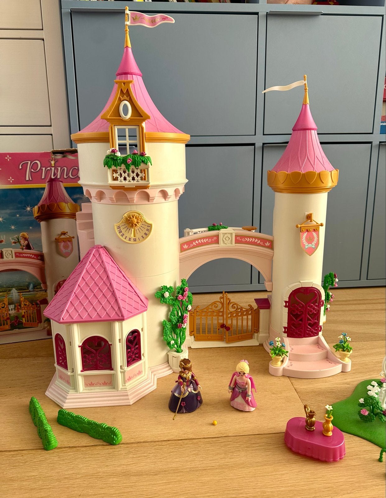 Playmobil Prinsessenkasteel 70448 met extra's en doos, Ophalen, Complete set, Zo goed als nieuw, Kasteel/Fort
