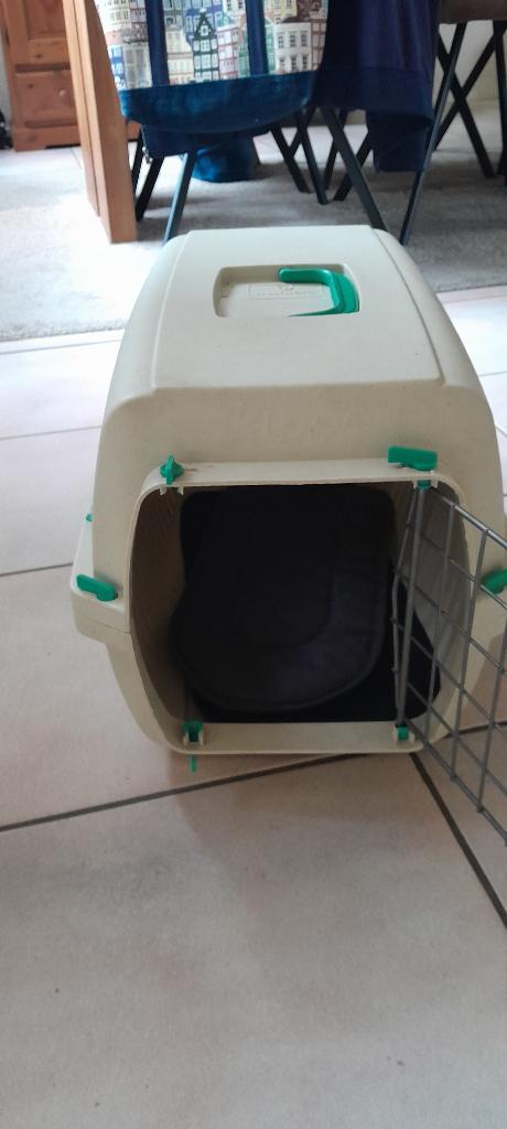 katten vervoerbox, Ophalen, Gebruikt