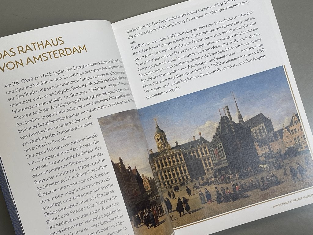 Der Königliche Palast Amsterdam 400 Jahre Stadtpalast  Duits, Ophalen of Verzenden, Zo goed als nieuw