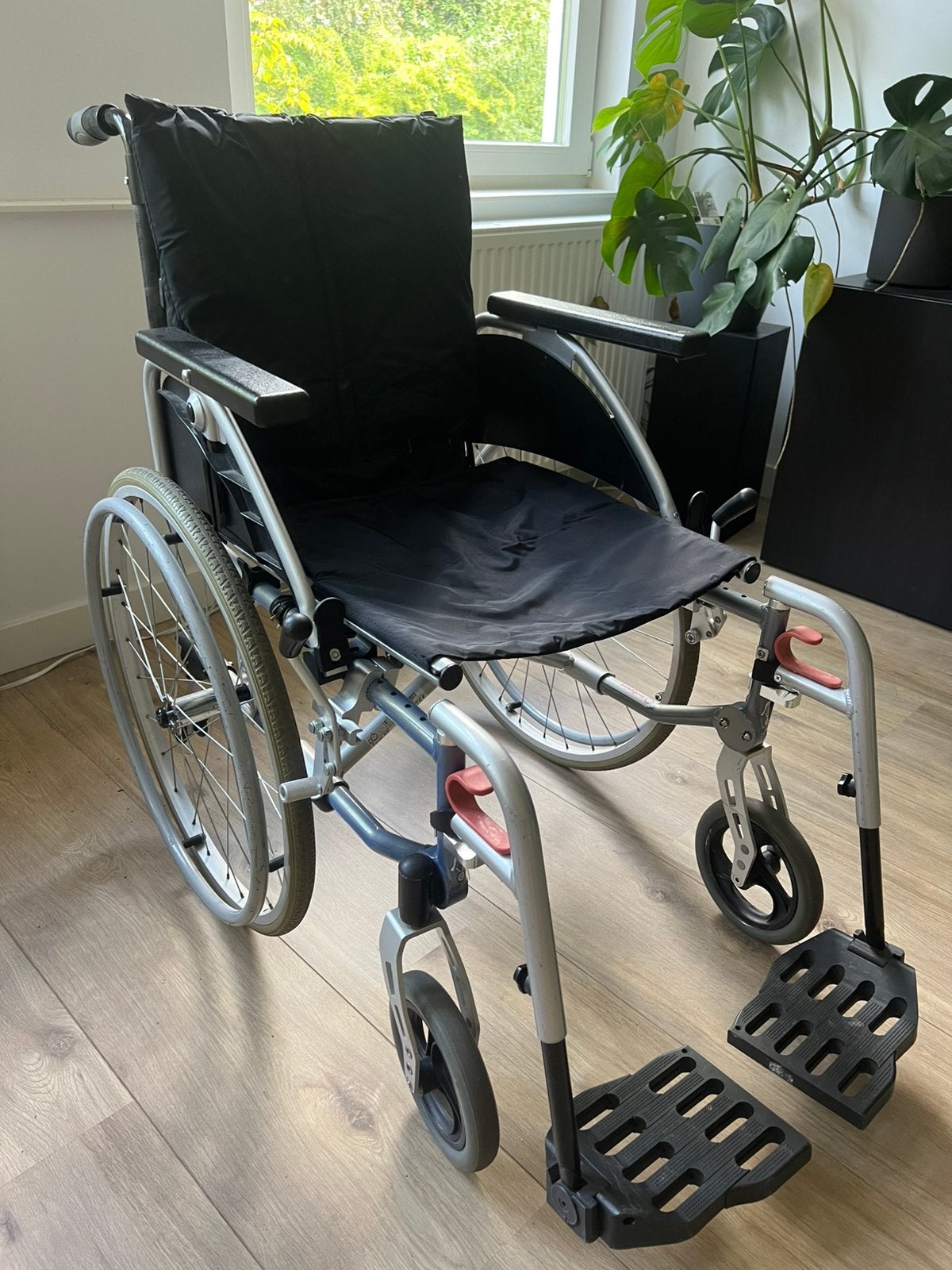 Opvouwbare Excel Rolstoel - Van Os, Ophalen, Zo goed als nieuw, Duwrolstoel