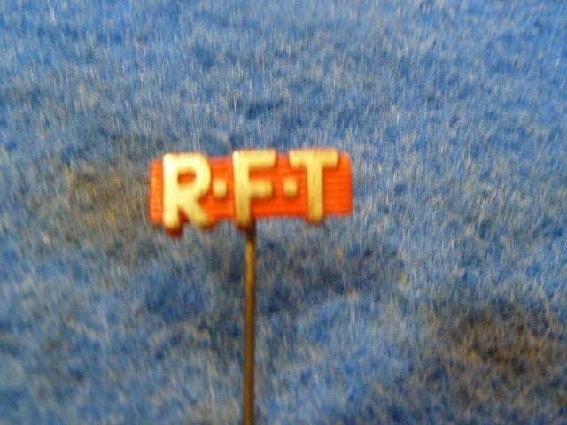 Speldje R.F.T., Verzamelen, Ophalen of Verzenden, Zo goed als nieuw, Overige onderwerpen