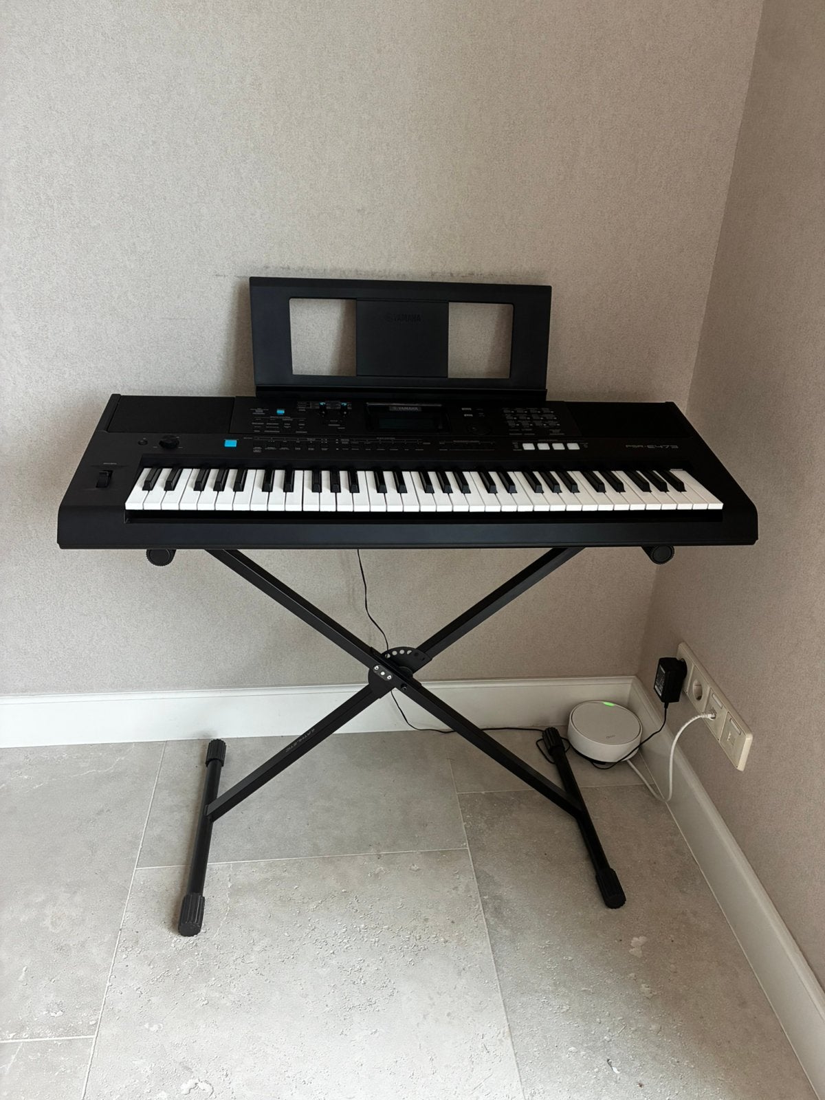 YAHAMA Keyboard - PSR-E473 - nieuwstaat, Ophalen, Zo goed als nieuw, 61 toetsen, Yamaha