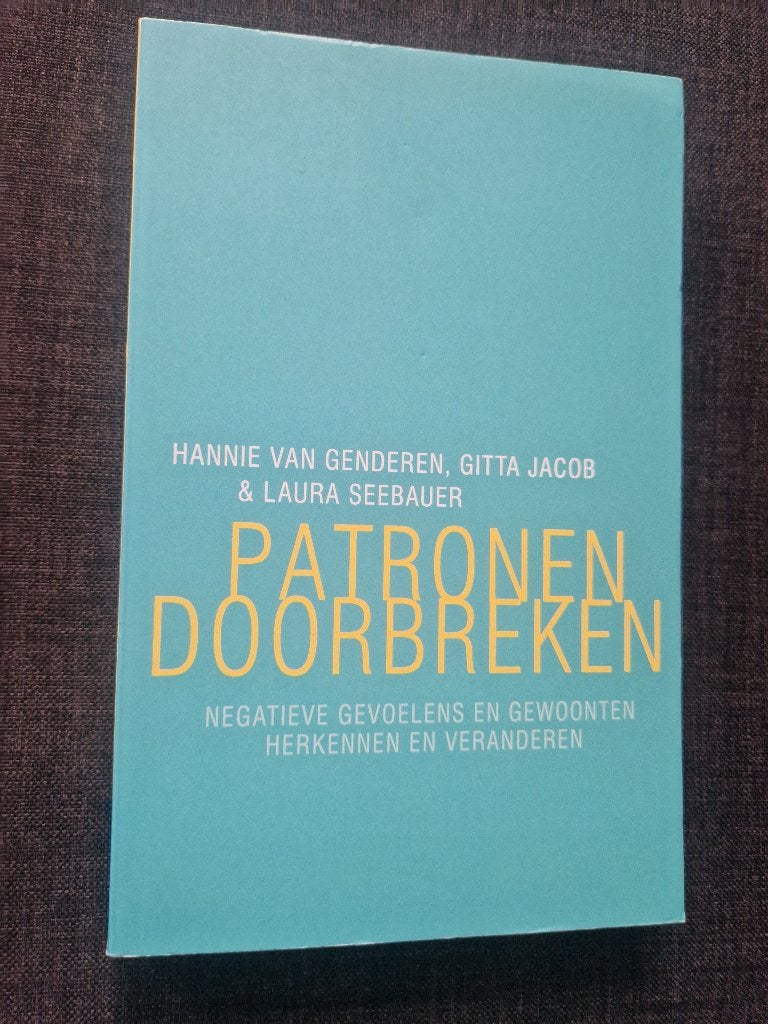 Patronen doorbreken - Hannie van Genderen ea, Ophalen, Sociale psychologie, Zo goed als nieuw, Hannie van Genderen, Gitta Jacob & Laura Seebauer