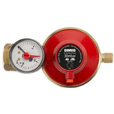 Gasdrukregelaar Manometer, Www.kampeerkoopje.nl, Info@kampeerkoopje.nl, Ophalen of Verzenden, Nieuw