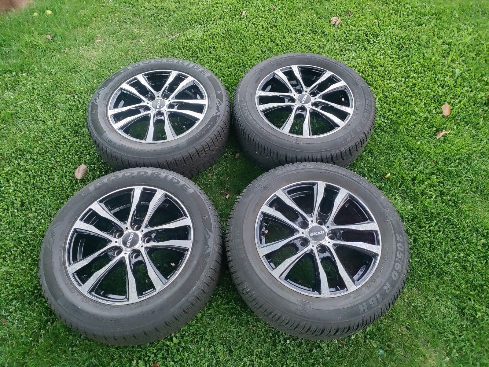 Bandenset met winterbanden 16" x 6,5J ET50 Mazda, Auto-onderdelen, Banden en Velgen, Ophalen, Gebruikt, 16 inch, Banden en Velgen