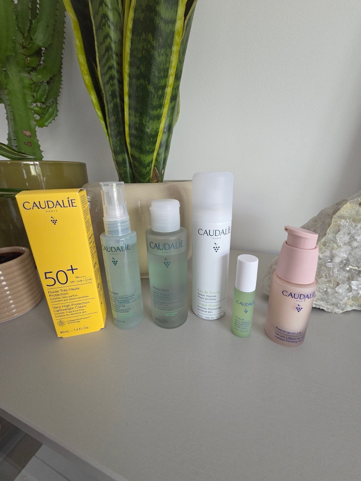 Caudalie gezichtsverzorging, Sieraden, Tassen en Uiterlijk, Uiterlijk | Gezichtsverzorging, Ophalen of Verzenden, Zo goed als nieuw