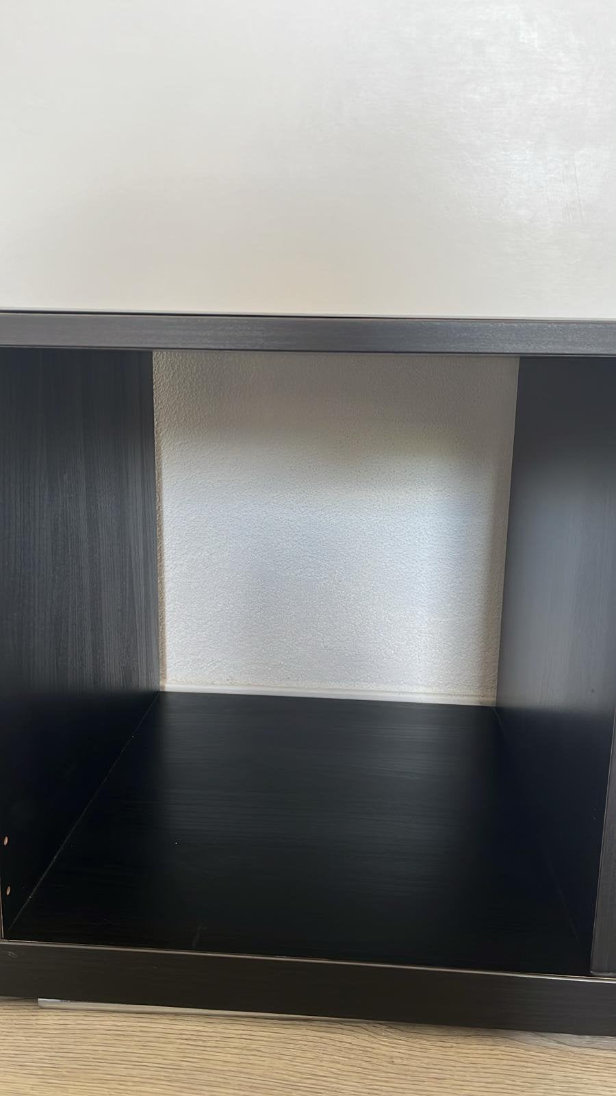 Kallax kastje zwart in zeer goede staat, Ophalen, 50 tot 100 cm, Zo goed als nieuw, Minder dan 100 cm