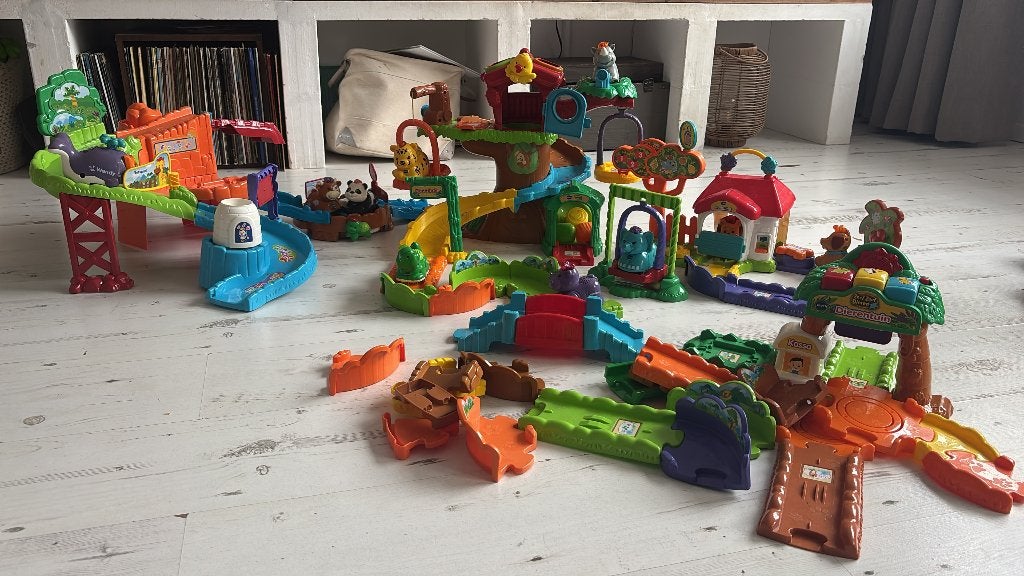Grote set VTech Zoef Zoef Dieren met diverse speelsets, Kinderen en Baby's, Ophalen, Gebruikt, 2 tot 4 jaar