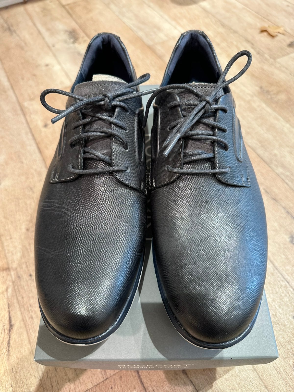 Rockport herenschoen donkergrijs 42,5, Overige kleuren, Nieuw, Ophalen of Verzenden, Veterschoenen
