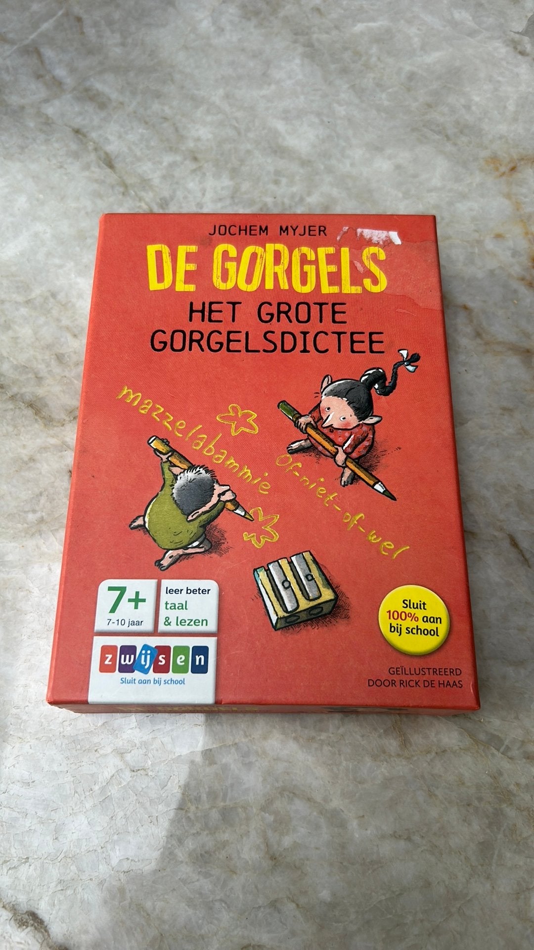 De gorgels - het grote gorgelsdictee, Ophalen of Verzenden, Zo goed als nieuw