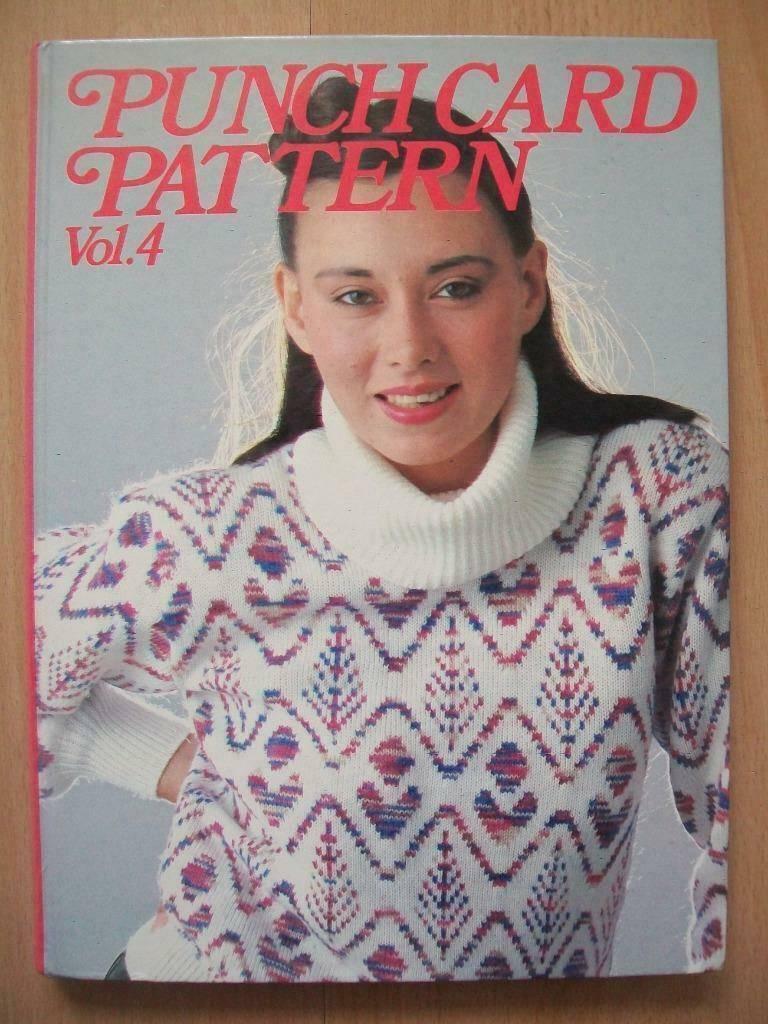 Punch Card Pattern vol.4 Frans Duits Spaans Ned. Engels Ital, Ophalen of Verzenden, Zo goed als nieuw, Breien en Haken