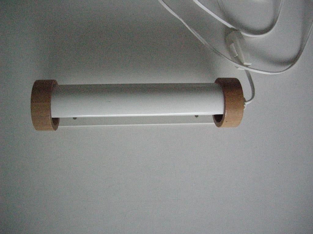 Wandlamp bedlamp Memphis design '80 - zgan, Ophalen, Zo goed als nieuw, Hout, Memphis