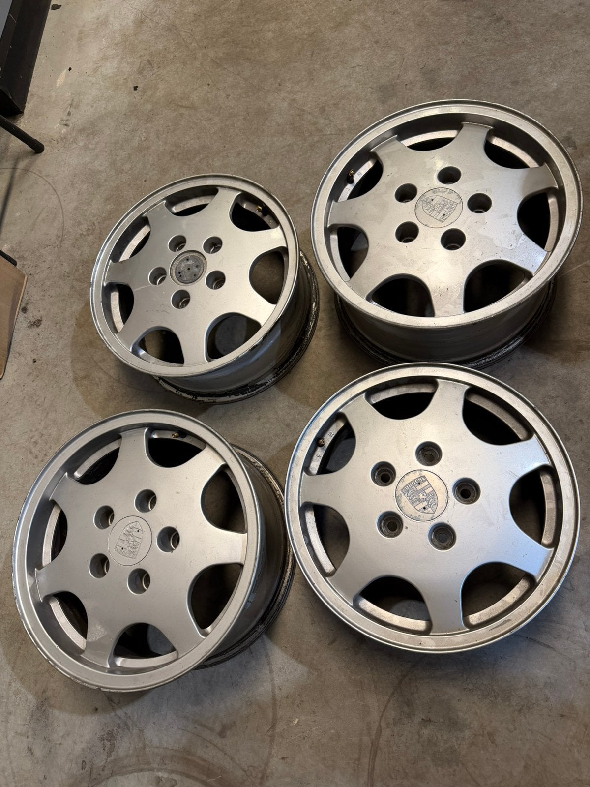 Porsche C2 964 velgen 16”, Ophalen, Zo goed als nieuw