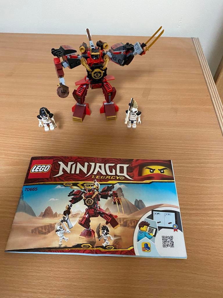 Lego Ninjago 70665 De Samoerai Mech, Ophalen, Zo goed als nieuw