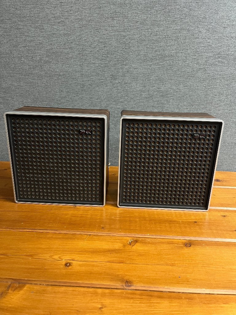 Leuke set vintage Philips luidsprekers , boxen , speakers ., Stereo speakers, Philips, Gebruikt, Ophalen of Verzenden