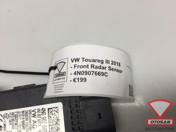 VW Touareg 2018 VAG Front ACC Radar Sensor 4N0907669C, Gebruikt, Volkswagen, Volkswagen AG, Berliner Ring 2
38440  Wolfsburg, DE