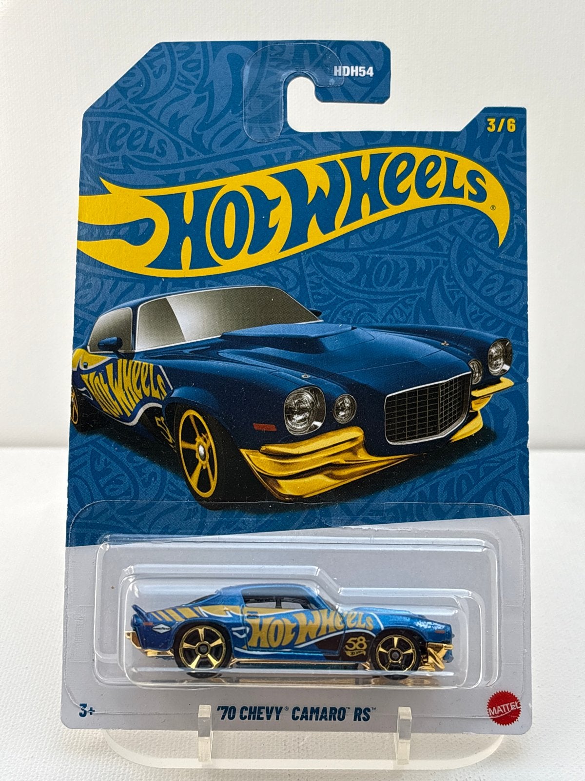 Hot Wheels '70 Chevy Camaro RS - Nieuw in verpakking, Auto, Nieuw, Ophalen of Verzenden, Mattel
