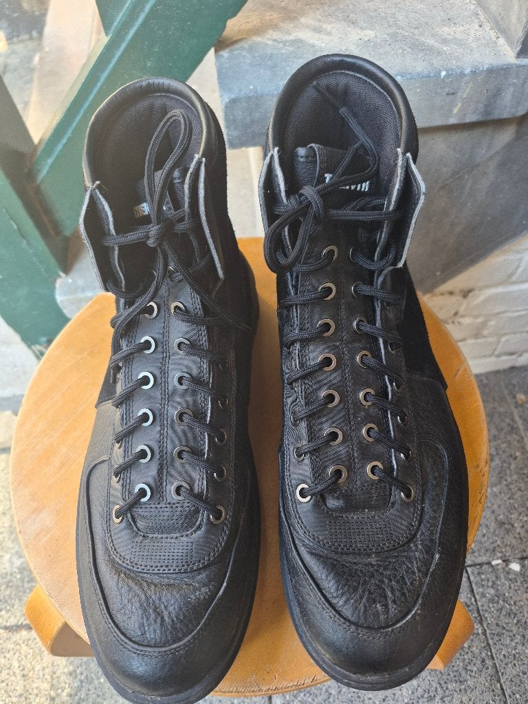 Zwarte Nike Xarr Mid sneakers in het antraciet zwart, Ophalen, Zwart, Nike, Sneakers of Gympen