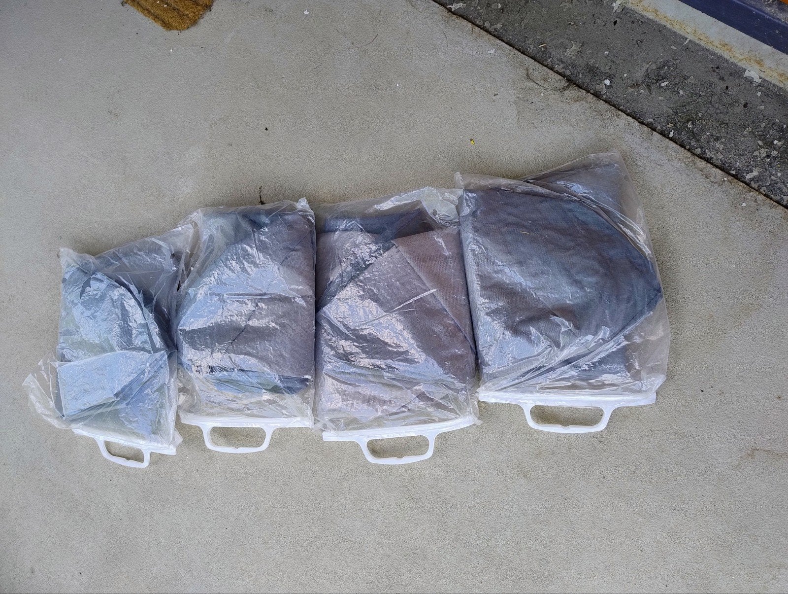 Set wielflappen, Caravans en Kamperen, Ophalen, Gebruikt