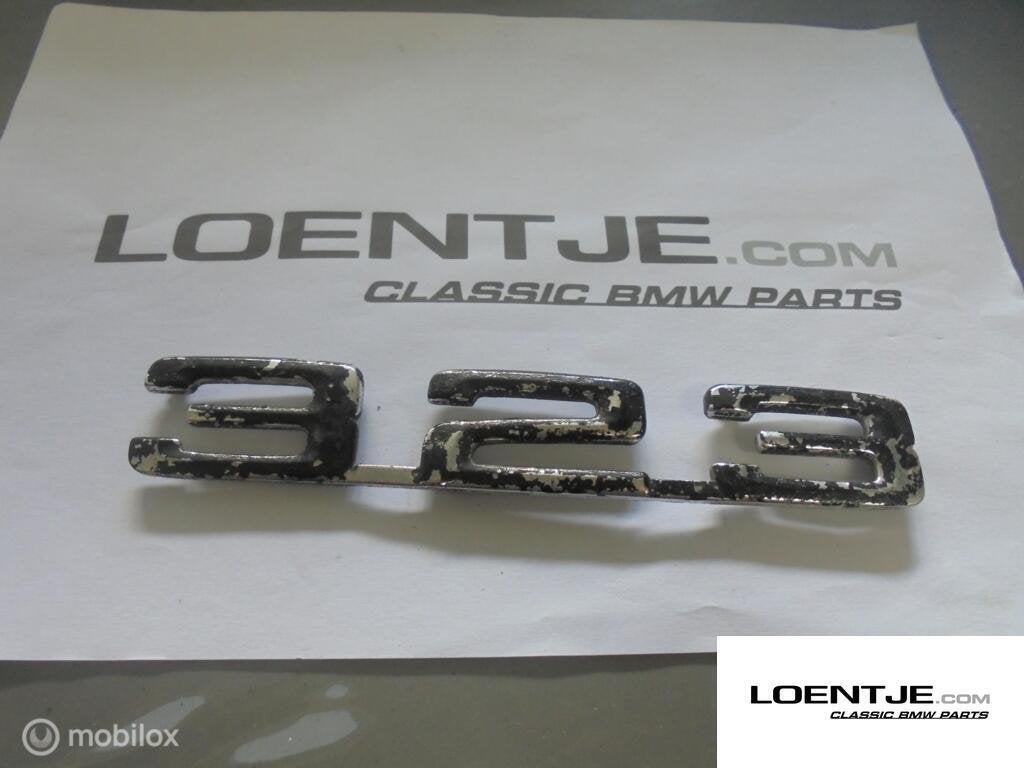 Logo BMW 3-serie E21 323, Auto-onderdelen, Gebruikt, Ophalen of Verzenden, BMW, BMW