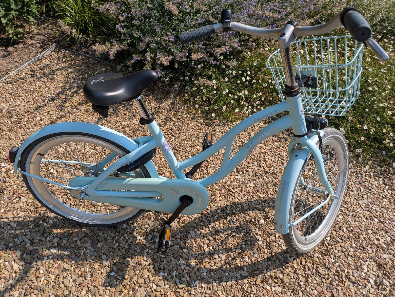 Te koop Alpina Ocean - 20 inch - meisjesfiets - Glace Mint, Fietsen en Brommers, Fietsen | Meisjes, Ophalen, Terugtraprem, Gebruikt