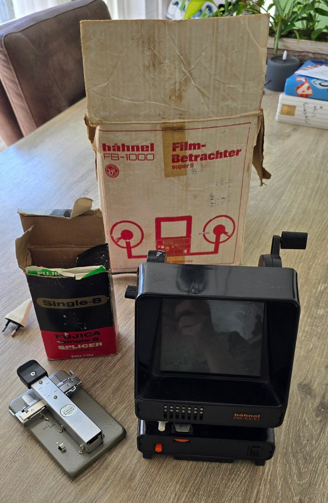 Hähnel FB-1000 Super 8 en Fujica Single-8 splicer, Verzamelen, Ophalen of Verzenden, 1960 tot 1980, Projector