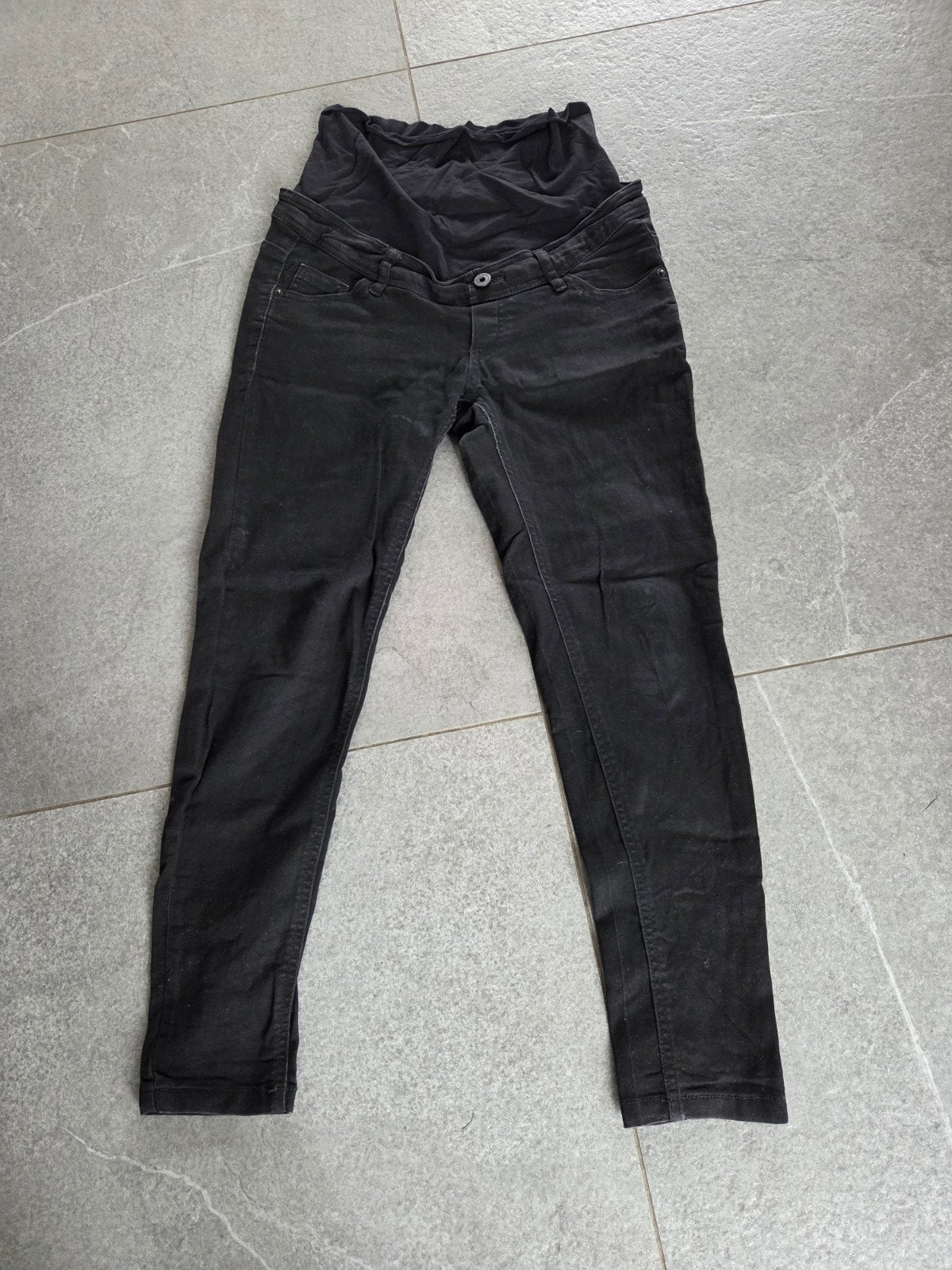 zwangerschapsbroek zwart w28, Kleding | Dames, Ophalen, Zwart, Maat 36 (S), Gedragen