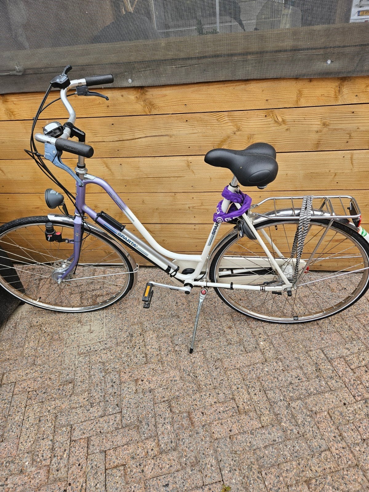 Sparta damesfiets met lage instap en versnellingen, Ophalen, Sparta, Gebruikt, Velgrem