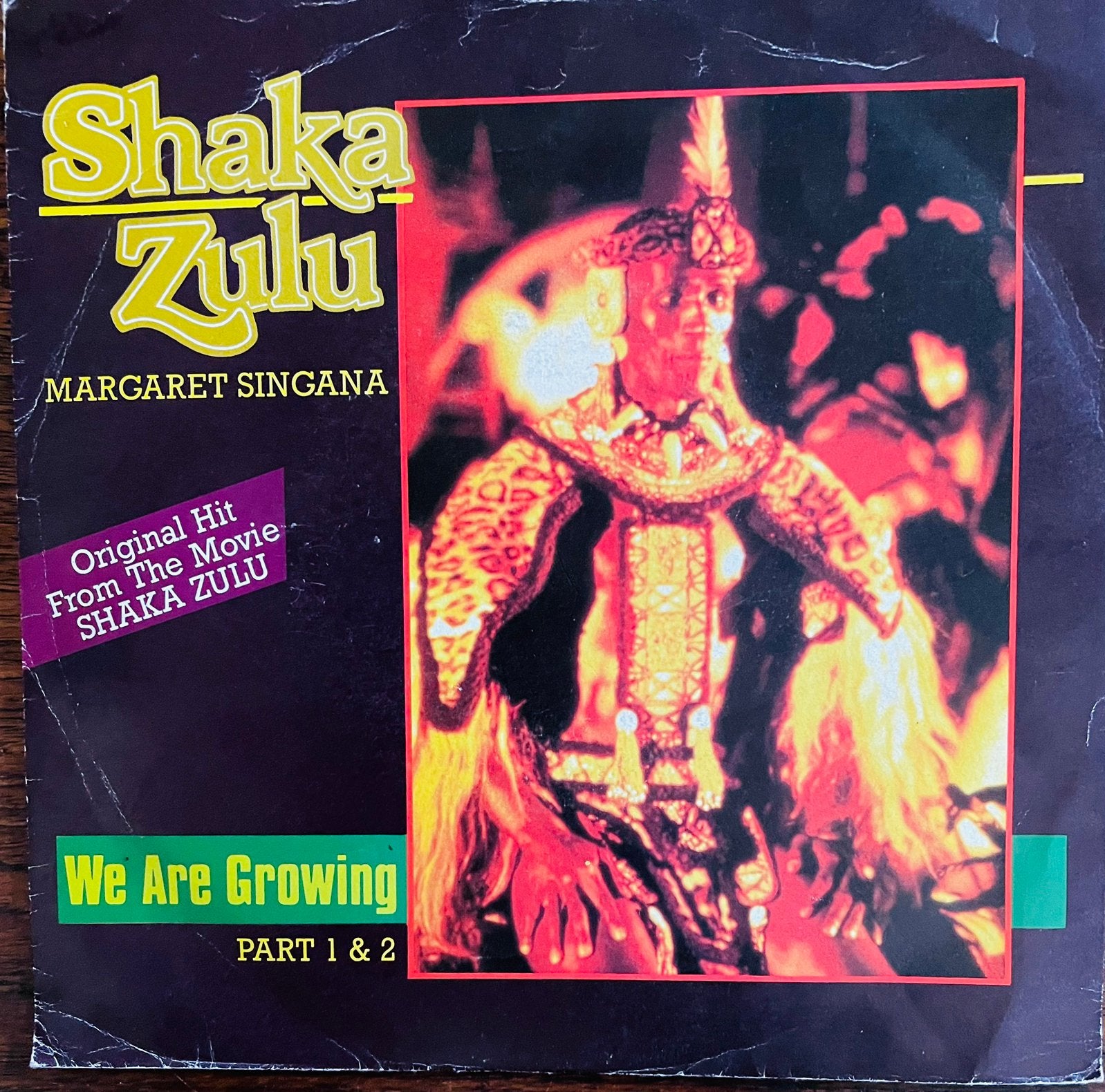 Margaret Singana Whe Are Growing from movie Shaka Zulu, Soundtrack, 7 inch, Ophalen of Verzenden, Zo goed als nieuw