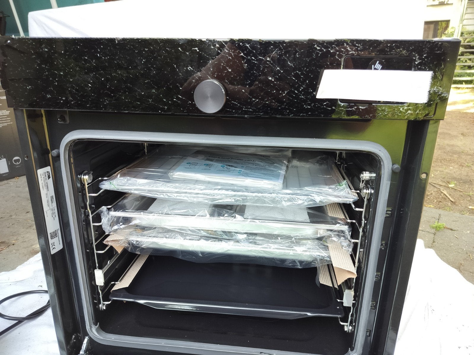 ETNA OFS956ZG (nieuw met transportschade), Witgoed en Apparatuur, Ovens, Ophalen, Nieuw, Combi-oven, Inbouw