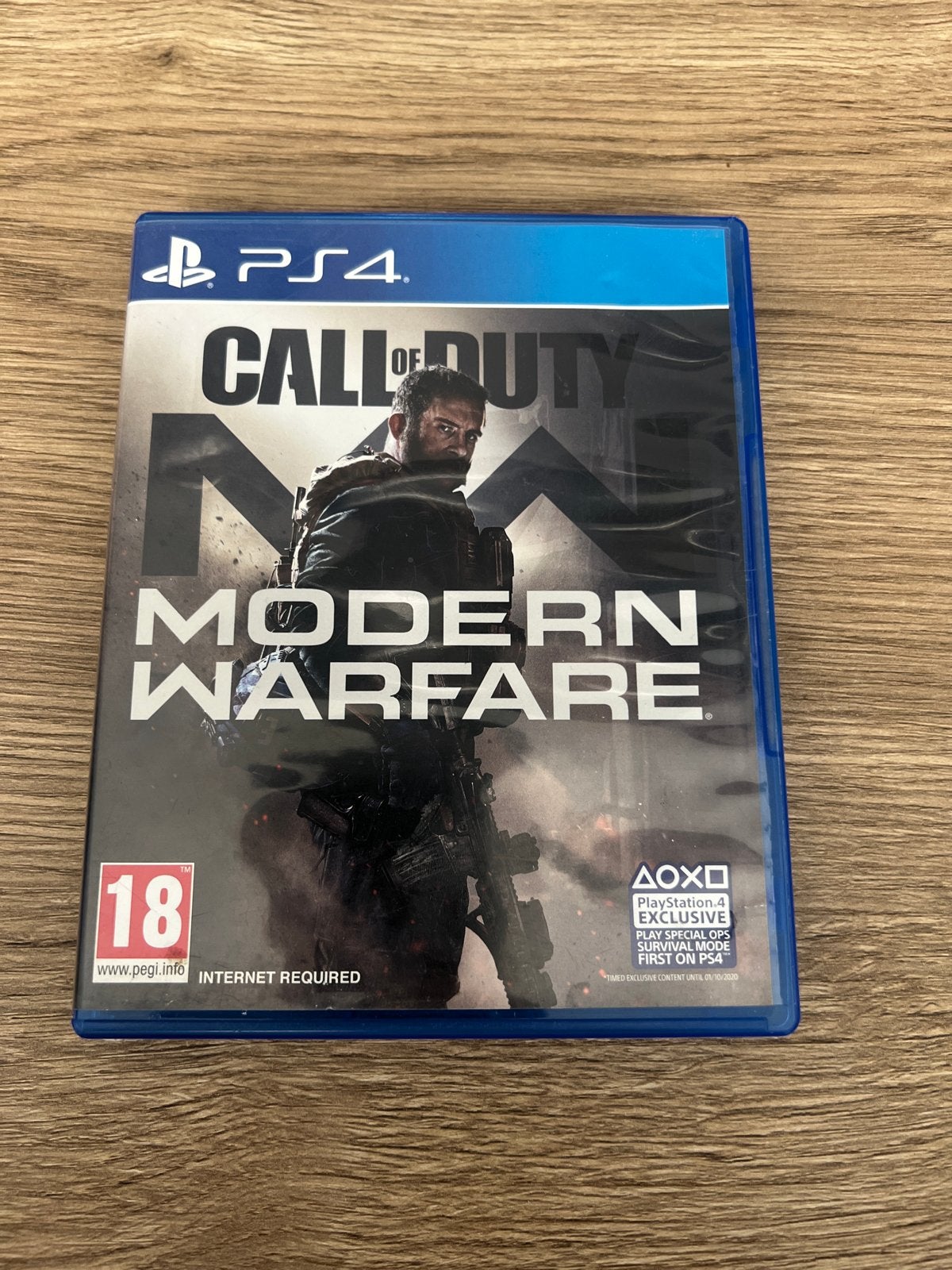 Call of Duty Modern Warfare PS4 - Zo goed als nieuw, Online, Vanaf 18 jaar, Shooter, Ophalen of Verzenden