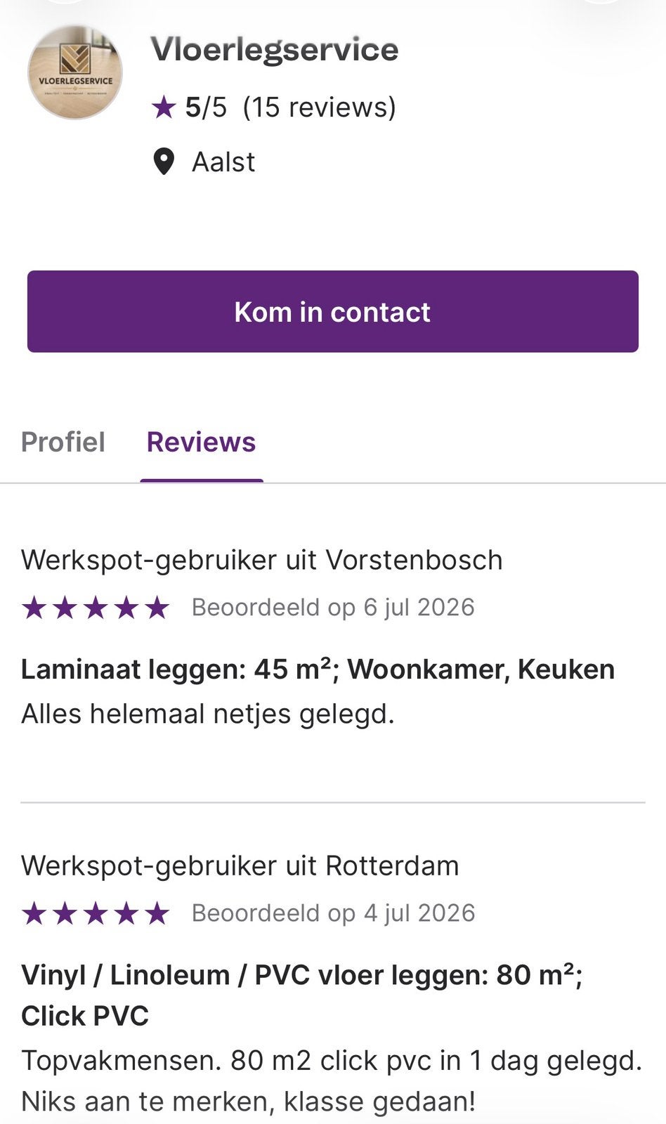 Vloerlegservice | Specialist in Laminaat, PVC & Visgraat, Diensten en Vakmensen, Vloerleggers en Parketteurs, Garantie, Laminaat of Parket