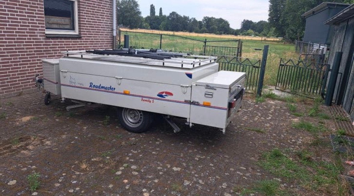 Roadmaster midi S 4 pers. Vouwwagen, Caravans en Kamperen, Ophalen, Aanwezig