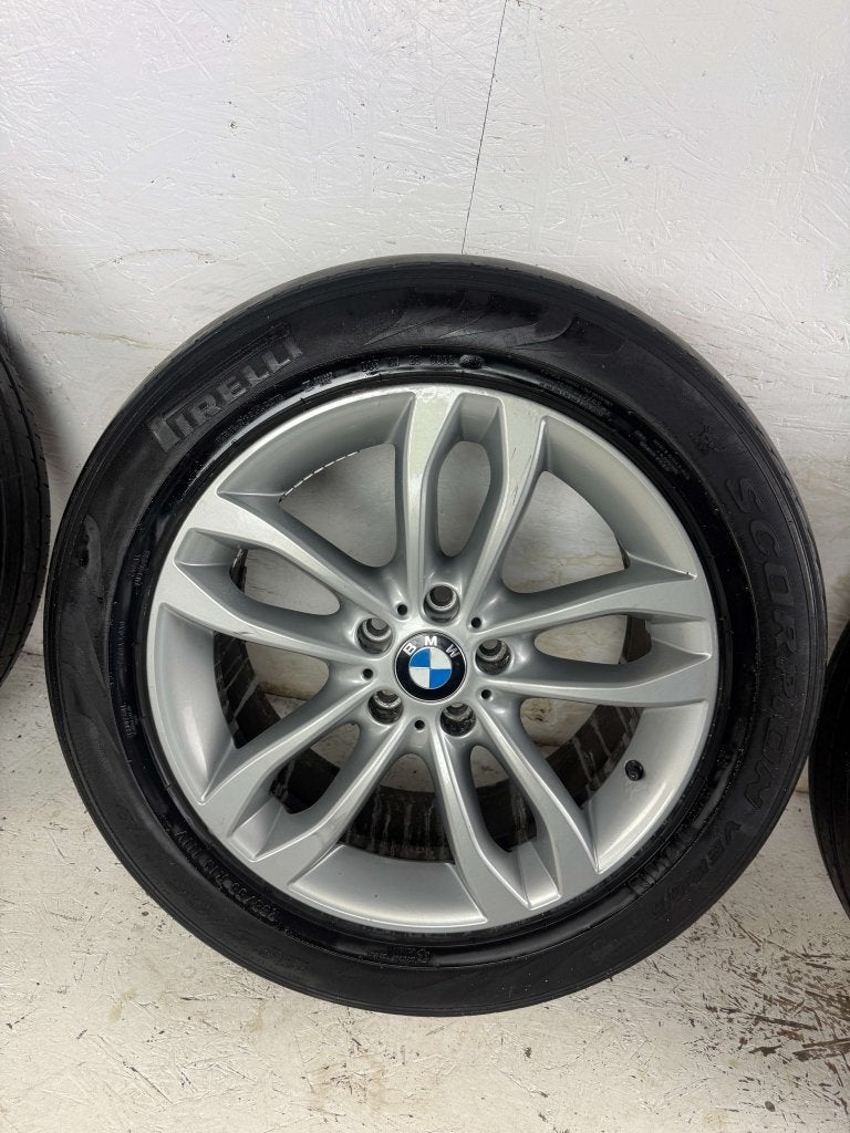 Originele BMW X5 X6 velgen 19" 5x120 Style 424 zomer E70 E71, Auto-onderdelen, Banden en Velgen, Gebruikt, 255 mm, Banden en Velgen