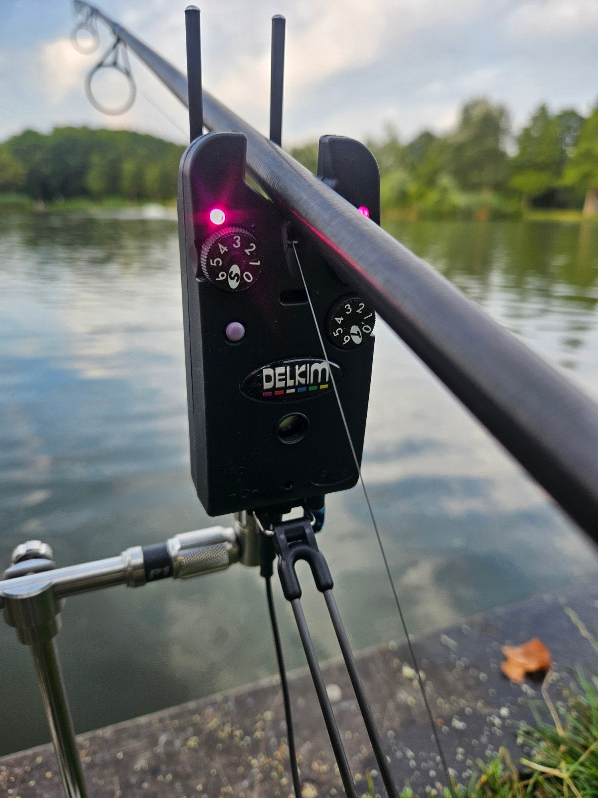 Delkim TXI Plus PAARS  met Snag ears nite lite's D-loc, Watersport en Boten, Ophalen of Verzenden