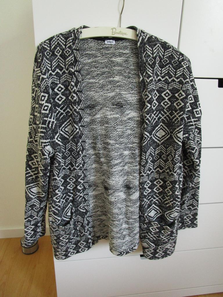 Pimkie - vest met all over print maat M, Maat 38/40 (M), Zwart, Ophalen of Verzenden, Zo goed als nieuw