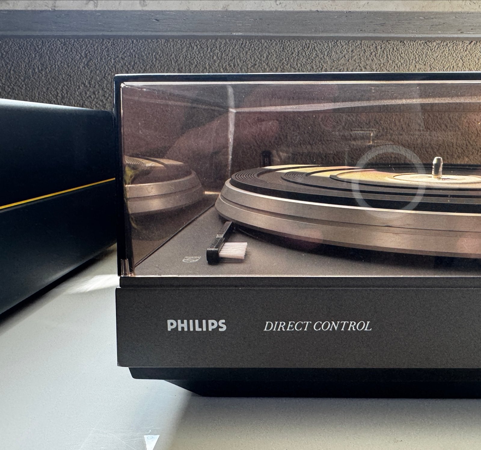 Philips AF-887 Direct Control Platenspeler, Philips, Automatisch, Ophalen of Verzenden, Zo goed als nieuw