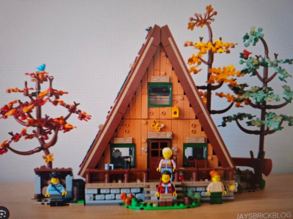 Lego A-frame cabine 21338, Ophalen