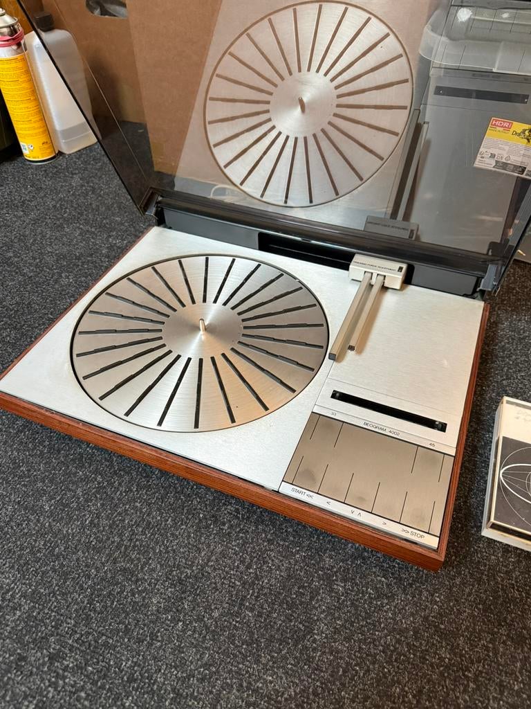 B&O Beogram 4002 platenspeler Bang&Olufsen, Audio, Tv en Foto, Platenspelers, Ophalen, Zo goed als nieuw, Overige merken