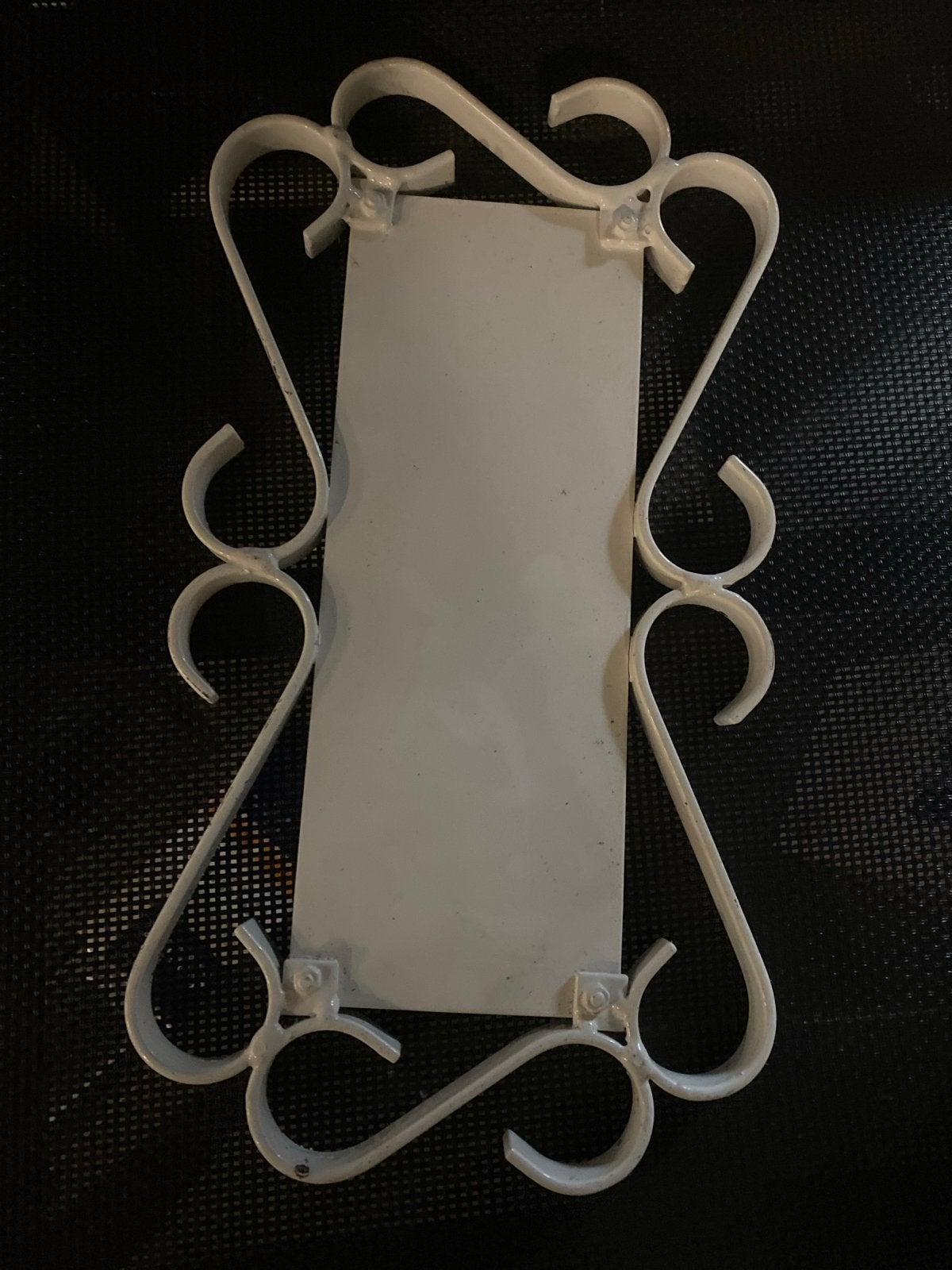 Decoratief IJzeren Ornament - Vintage Stijl, Vintage, Onbekend, Ophalen of Verzenden, Zo goed als nieuw