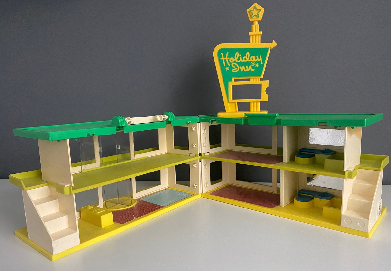 Vintage Playskool Familiair Places Holiday Inn, Kinderen en Baby's, Speelgoed | Fisher-Price, Ophalen of Verzenden, Gebruikt, Speelset