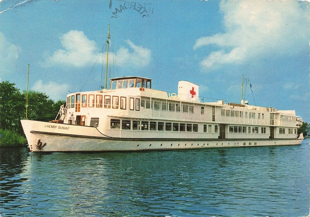 Rode Kruis Hospitaalschip J. Henry Dunant, Ophalen of Verzenden, 1960 tot 1980, Gelopen, Utrecht