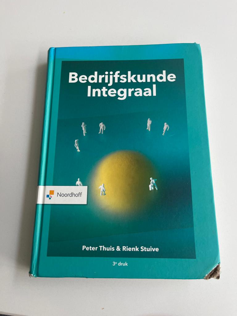 Bedrijfskunde Integraal - Peter Thuis & Rienk Stuive, Ophalen of Verzenden, Zo goed als nieuw