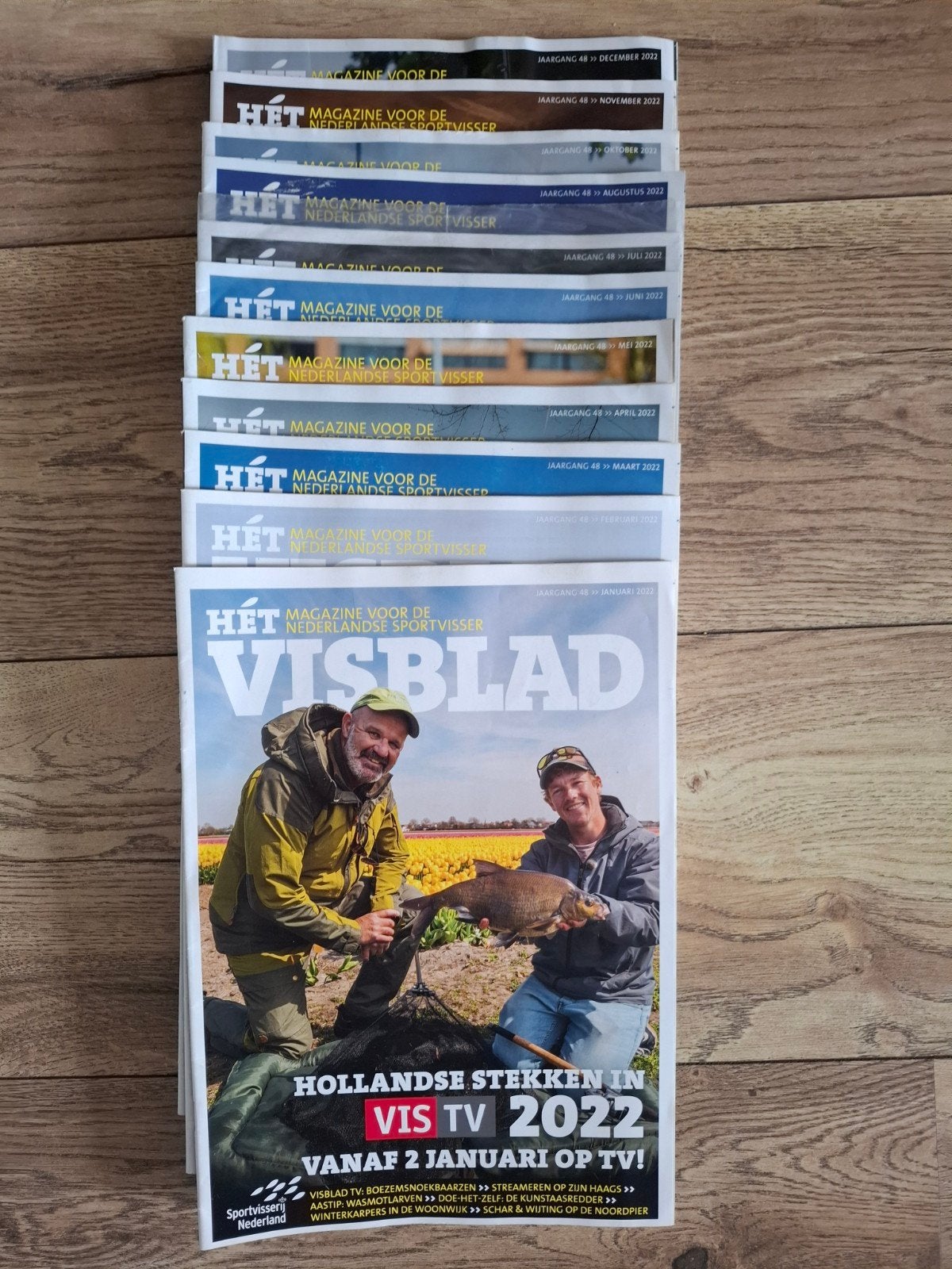 Het visblad verschillende jaargangen, Ophalen of Verzenden, Zo goed als nieuw, Sport en Vrije tijd