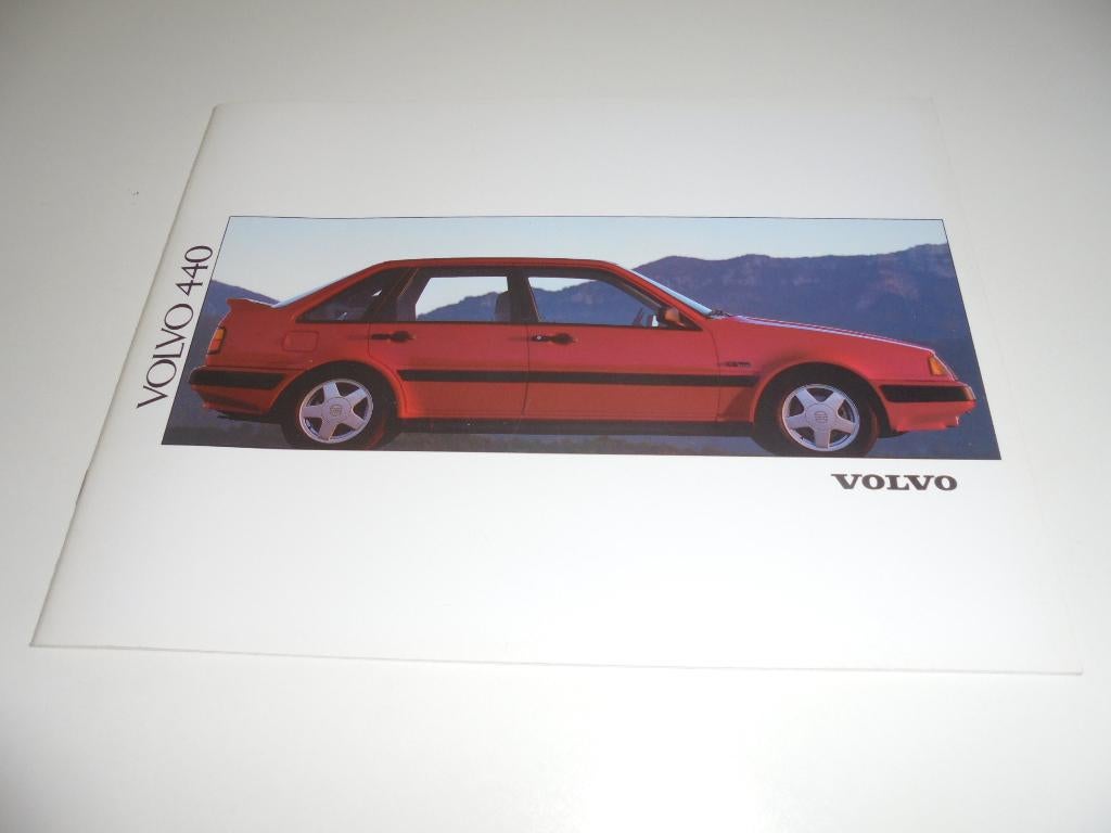 brochure Volvo 440 modellen 1991, Ophalen of Verzenden, Nieuw, Volvo