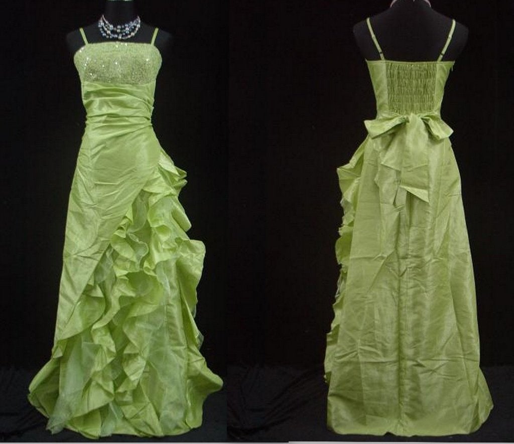 nieuwe galajurk maat 50-52 lime, Galajurk, Maat 46/48 (XL) of groter, All2wish4, Nieuw