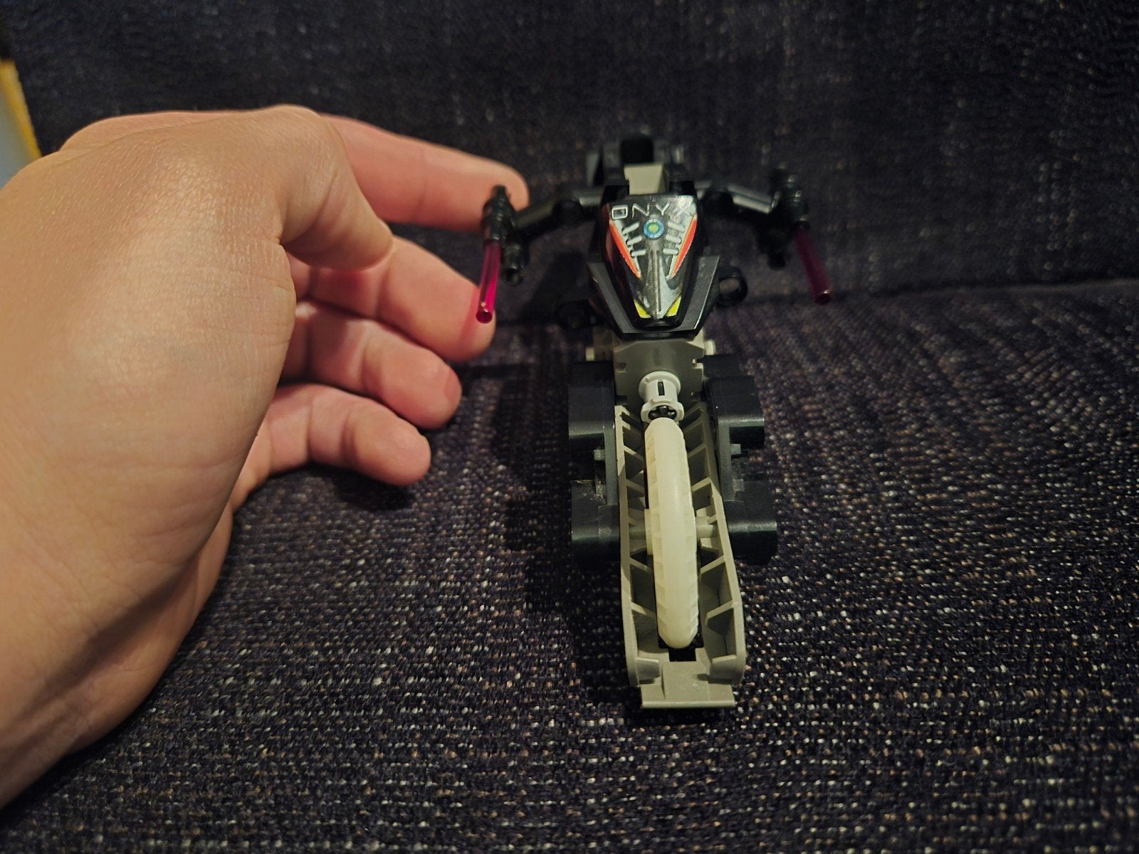 LEGO Technic 8512 Onyx Robot (2000), Gebruikt, Lego, Compleet, Ophalen of Verzenden