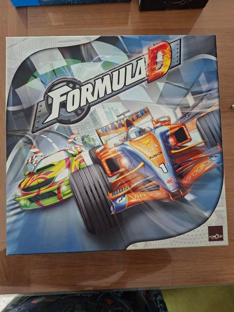 Formula D met 2 uitbreidingen! - Asmodee, Vijf spelers of meer, Ophalen of Verzenden, Gebruikt, Asmodee